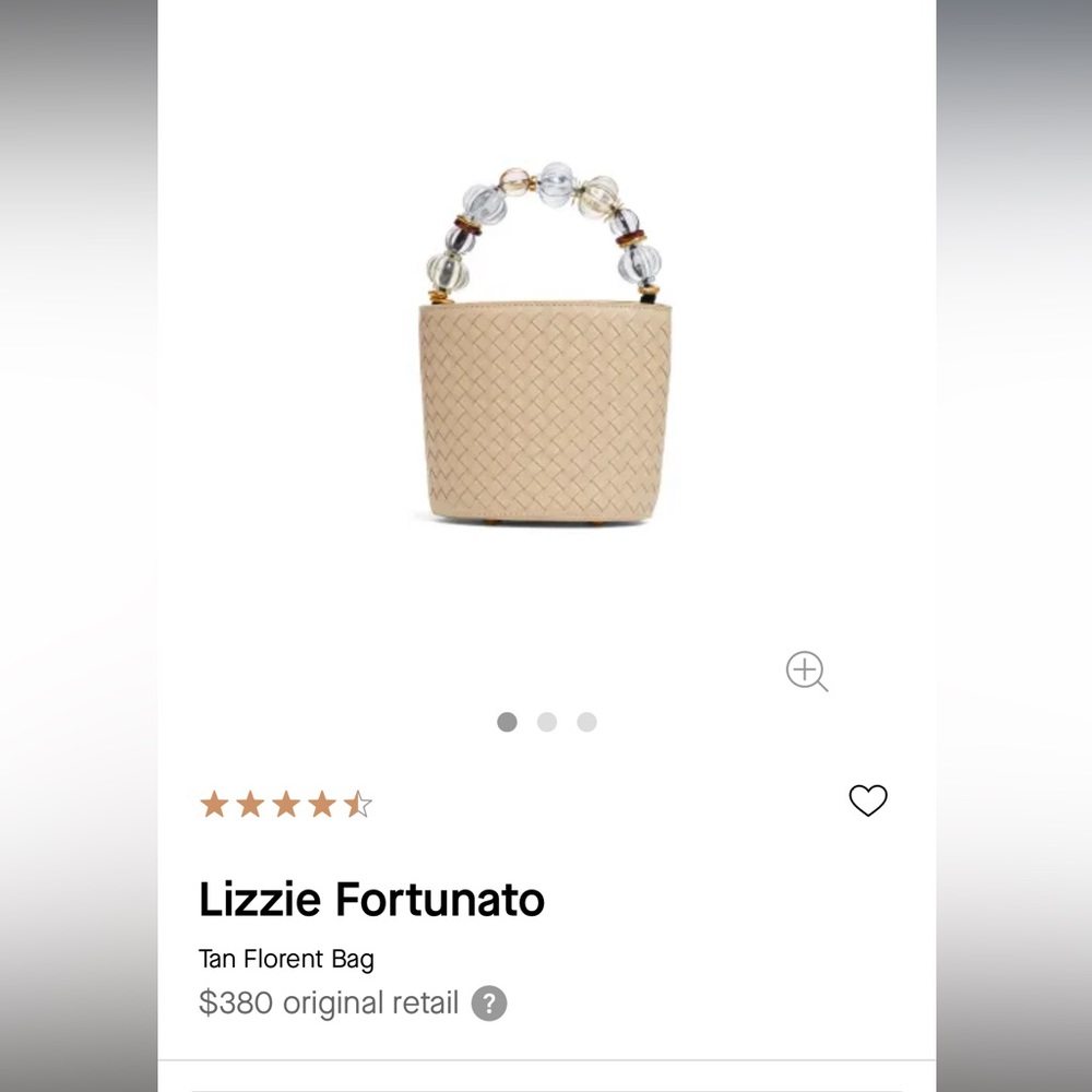 Lizzie Fortunato Tan Florent Bag